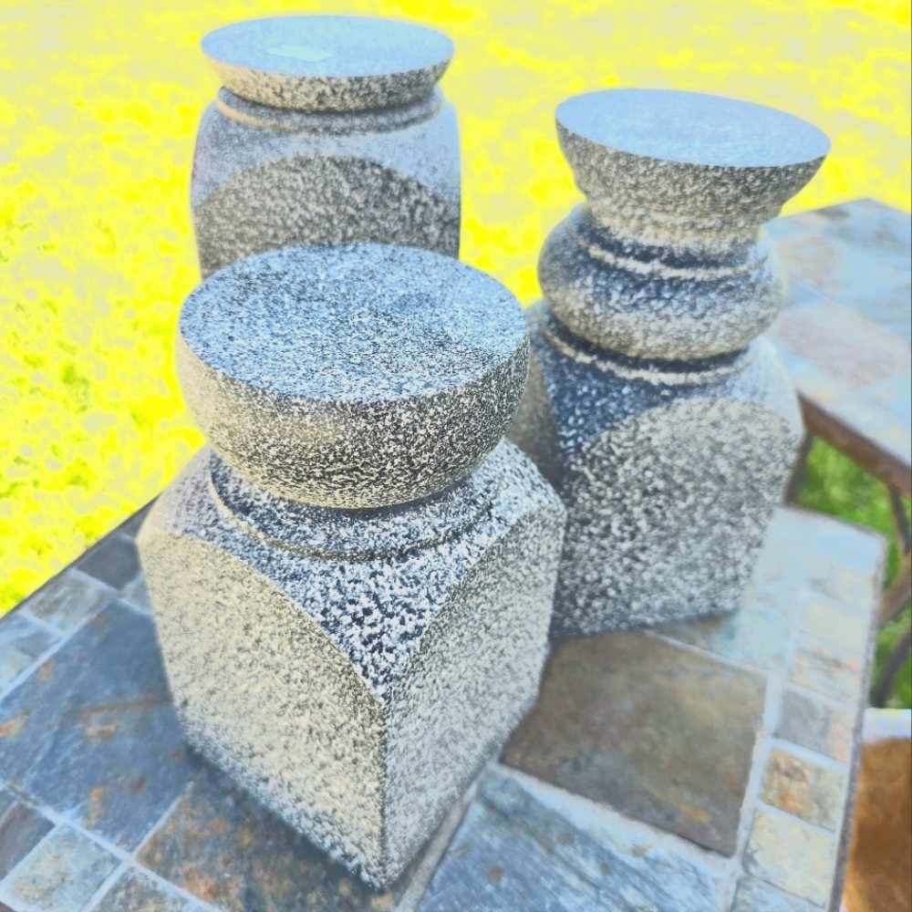 Solid wood candleholders